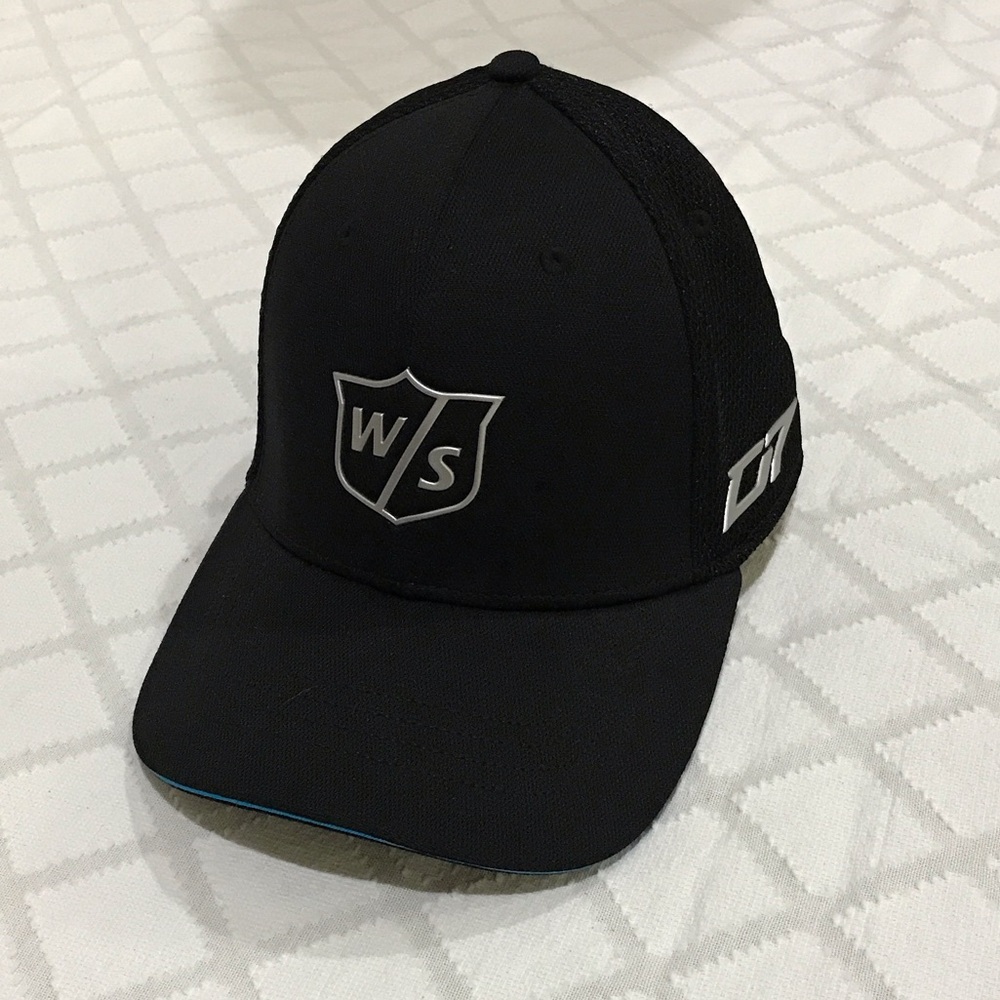 Wilson Black Snapback Cap